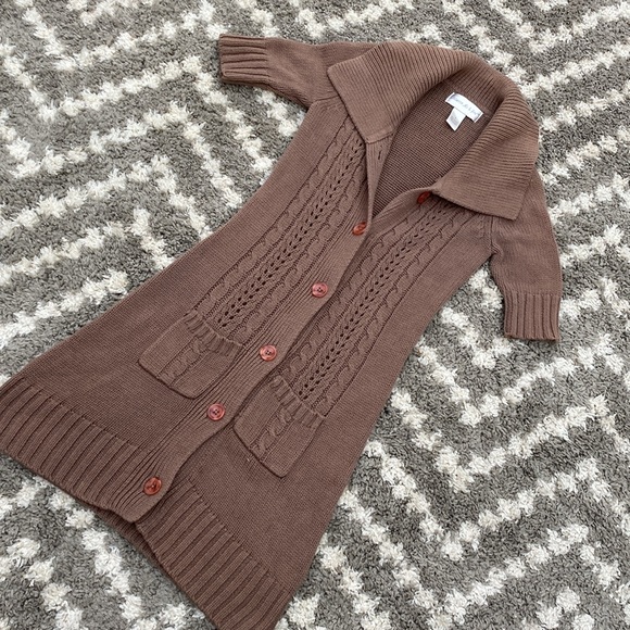 between me and you Sweaters - Chunky Knit Cardigan sweater long size small